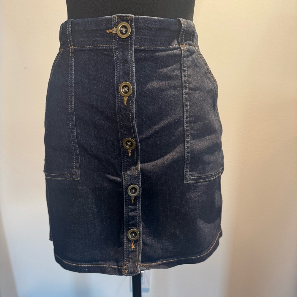 Banana Republic Denim Mini Skirt